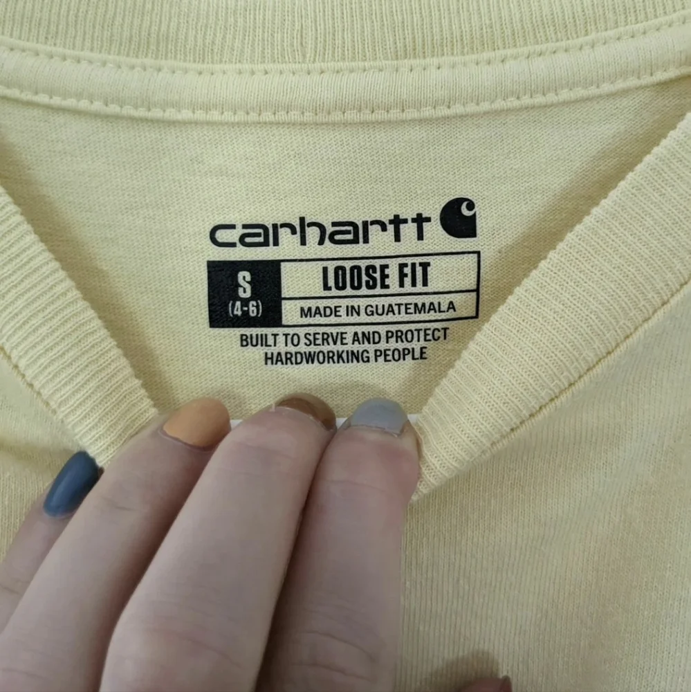 Carhartt Tee Light Yellow - Picture 3 of 6